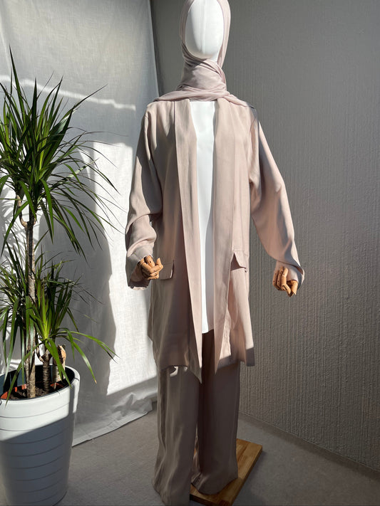 Mina modest byxor - beige
