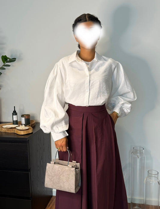 ELARA skirt burgundy