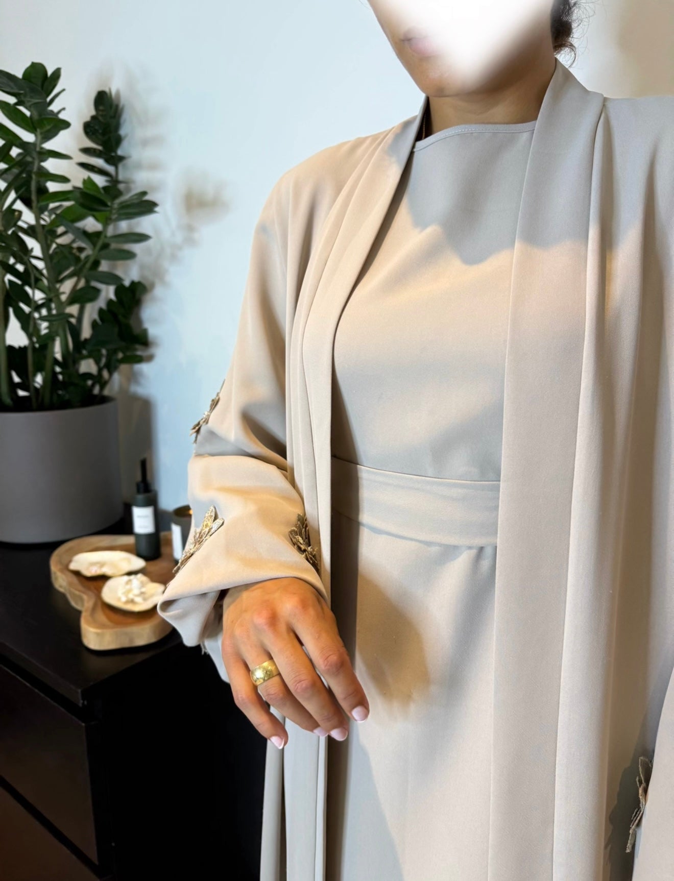 Flower abaya
