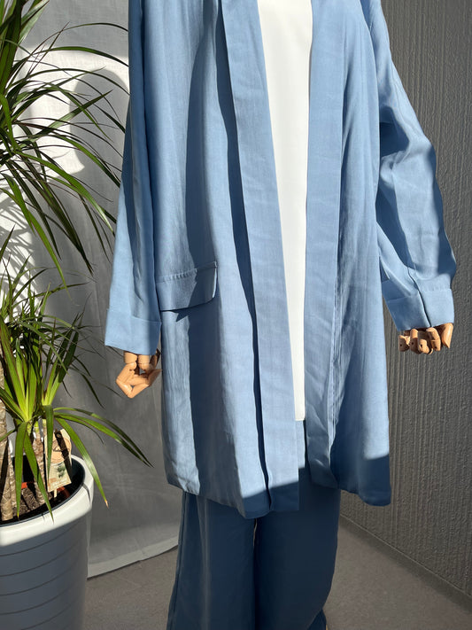 Mina modest set ljusblå